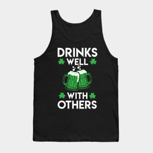 Green Beer St Patrick'S Day Tank Top